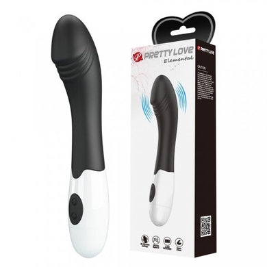 Вибратор Elemental (19 см) черный