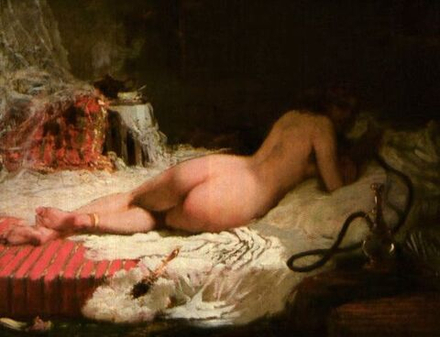 Gilbert Alexandre de Severac (1834-1897) - эротическое искусство французского художника
