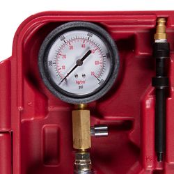 МАСТАК (120-12170) Компрессометр дизельный, 0-70 атм, кейс, комплект адаптеров