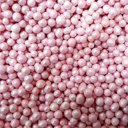Шарики сахарные ЖЕМЧУГ розовый (70 г)