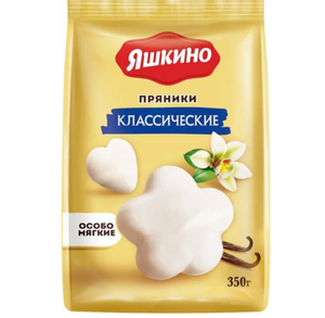 ПРЯНИКИ ЯШКИНО КЛАССИЧЕСКИЕ 350ГР