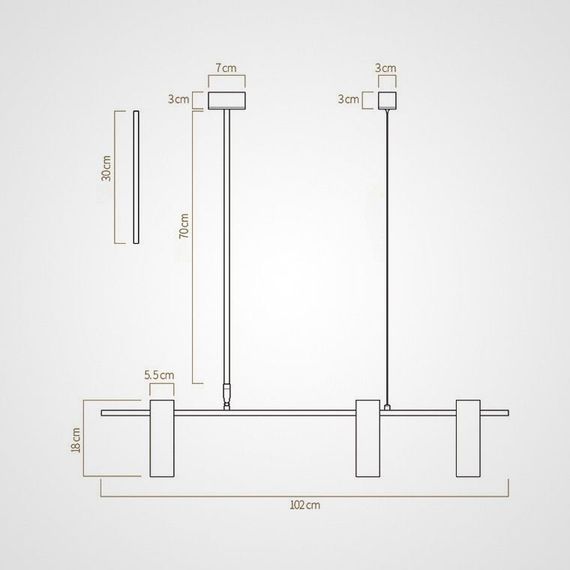 Подвесная люстра Imperium Loft Adis 212661-26