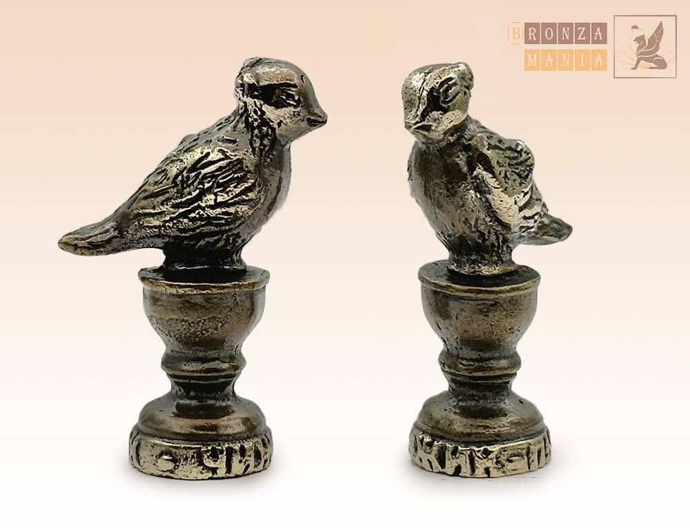 фигурка Чижик-Пыжик на рюмке - Большой