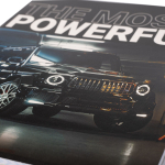 Тетрадь 48л., А5, клетка, Alingar "Люксовый кроссовер", скрепка, мелованный картон (стандарт), выб УФ лак, блок офсет, 4 дизайна в пленке т/у