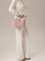 Замшевая сумка DBR Provence 31398 розовый фламинго