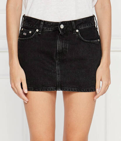 Джинсовая юбка SOPHIE Tommy Jeans - черный(DW0DW17676)