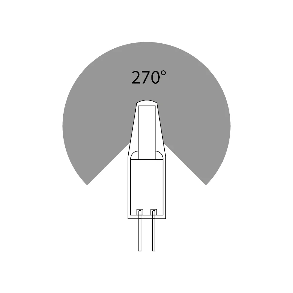 Светодиодная лампа Arte Lamp LUGO Капсульная 1.5W 150Lm 4000К G4