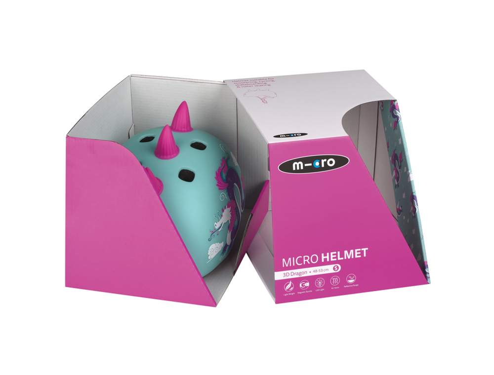 Шлем Micro - Дракон 3D S BOX