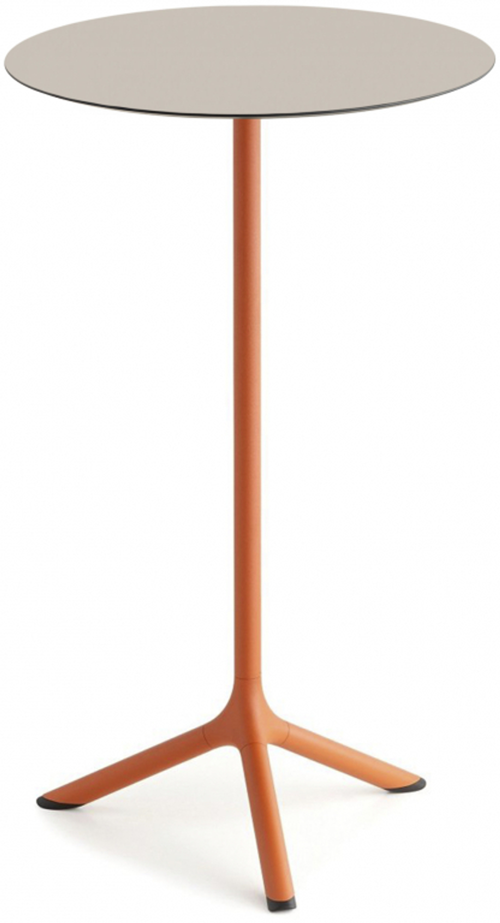 Стол ламинированный барный Scab Design Tripe, терракотовый, тортора