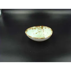 Соусник 110 мл 10,8*9,4*3,5 см овальный фарфор Organica Green P.L. Proff Cuisine [6]