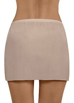 Короткая нижняя юбка без кружева (Размер: L) (Цвет: черный)