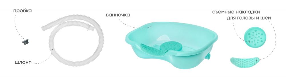 Ванночка для мытья головы