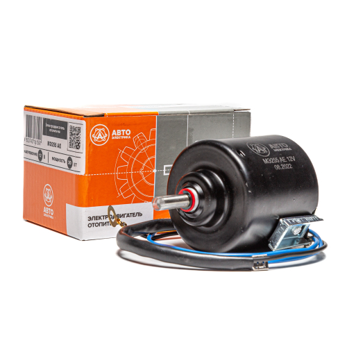 МЭ255 AE Электродвигатель отопителя, ВАЗ, РАФ, 12 В, 20 Вт АвтоЭлектрика