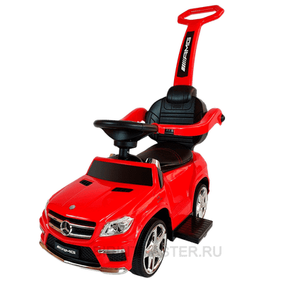 Детский толокар/каталка "MERCEDES-BENZ GL63",красный