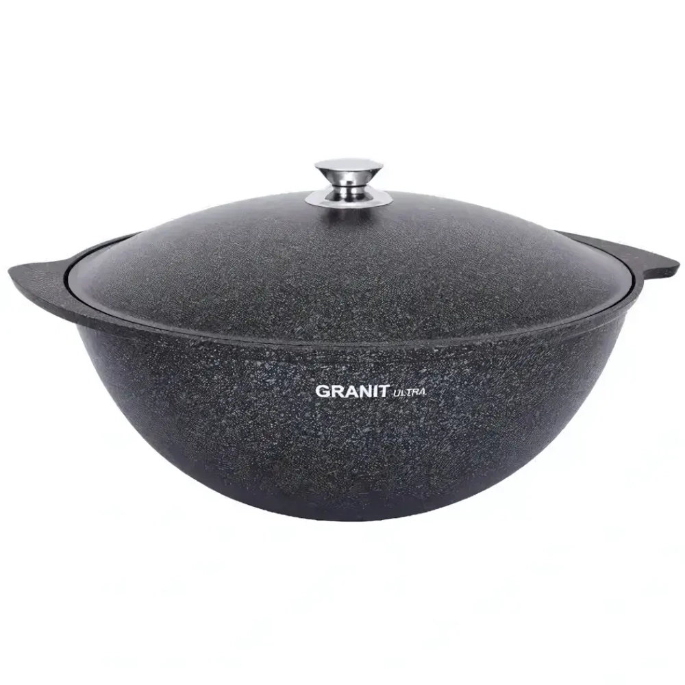 Казан для плова 6л, АП линия «Granit ultra» (blue)