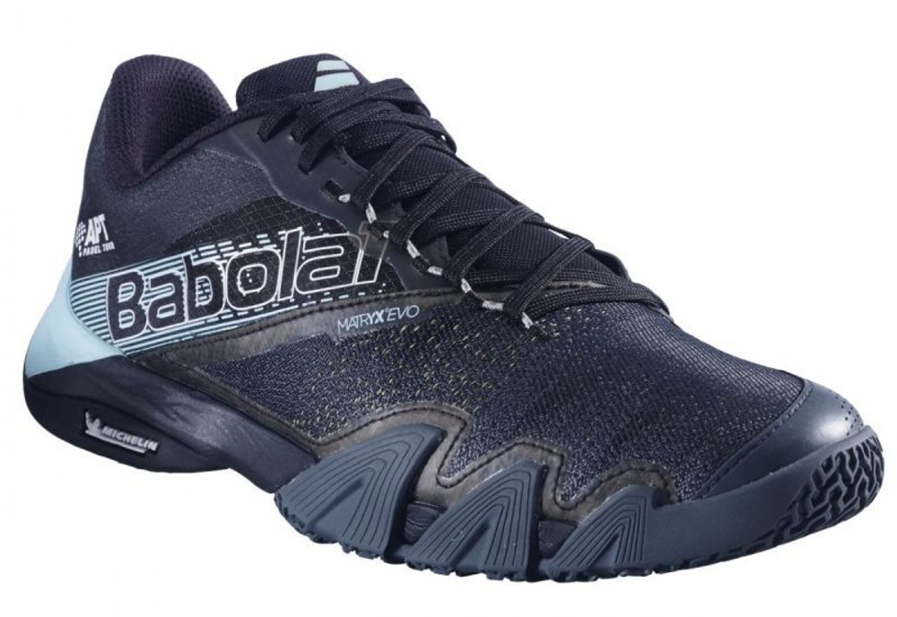 Мужские кроссовки для Падел Babolat Jet Premura 2 APT - black/light blue
