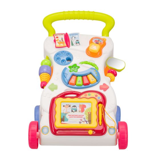 Игровой центр-ходунки 2 в 1  "Первые шаги" , Elefantino