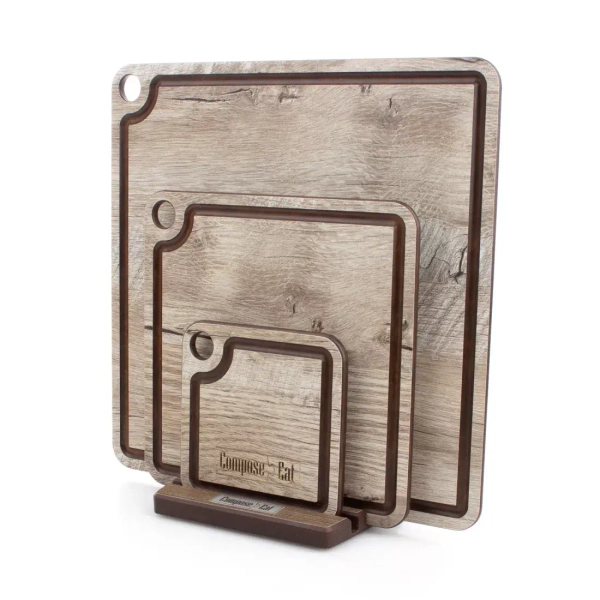 Набор подставок для горячего 3шт ComposeEat ProFashion дуб светлый