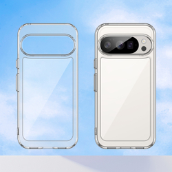 Противоударный чехол для смартфона Google Pixel 10 и 10 Pro, усиленные прозрачные защитные рамки