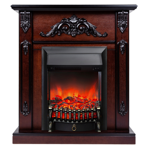 Каминокомплект Real Flame Anita AO с очагом Fobos Lux Black (без пульта)