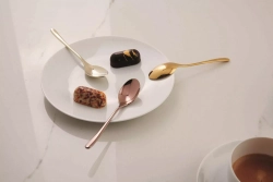 Sambonet - Набор из 6 ложек для эспрессо Taste PVD Black / артикул   52553B37  / GTIN 8014808170843
