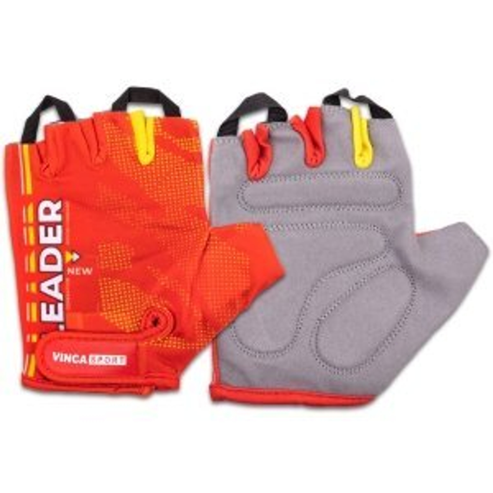 Перчатки велосипедные, Leader, красные, размер M VG 913 Leader Red (M)