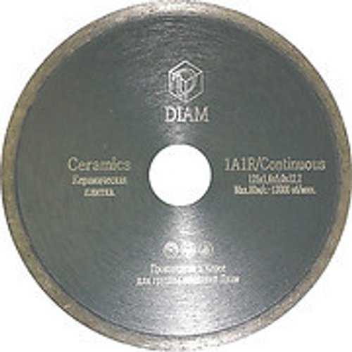 Диск алмазный DIAM 1A1R CERAMICS-ELITE 200*25.4 мм сплошной