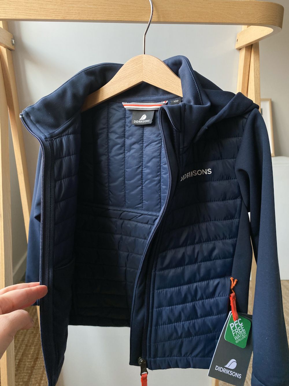Новая куртка софтшелл Didriksons, 98