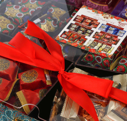 Подарочный бокс ассорти сохана и гяза Kermani премиум 800 гр 10220310 Иран