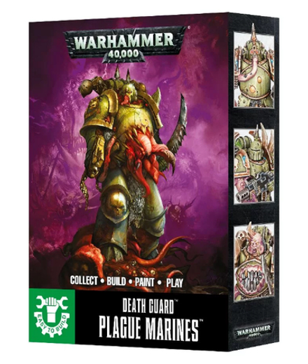 Настольная игра "Warhammer 40.000. Death Guard Plague Marines. Easy To Build"