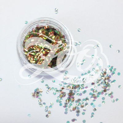 Кои (рыбья чешуя) для дизайна ногтей, хамелеон