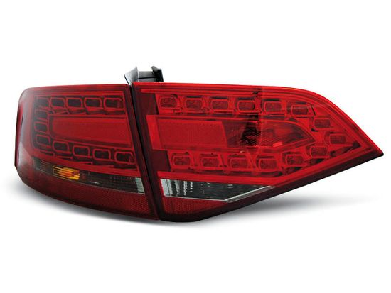 Задние фонари led red smoke для Audi A4 B8