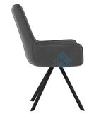 Стул DikLine 289 поворотный опоры чёрные