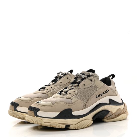 Кроссовки Balenciaga Triple S Vanilla