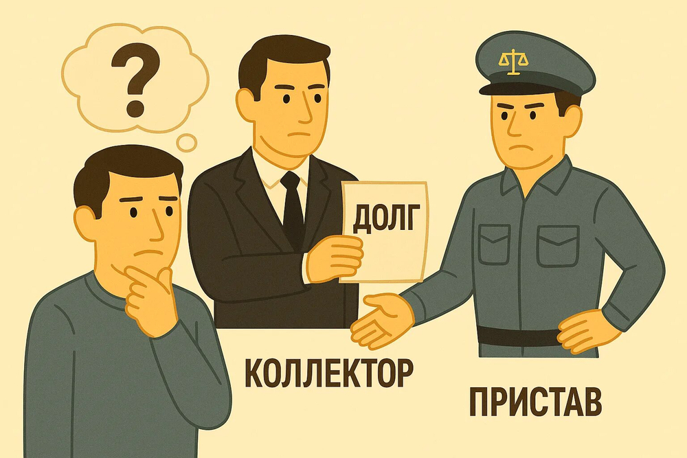 Работа с коллекторами приставами