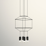Pendant design lamp  Wireflow 0309 by Vibia