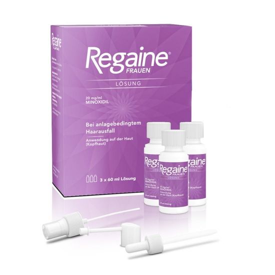 Regaine для женщин с миноксидилом от наследственного выпадения волос