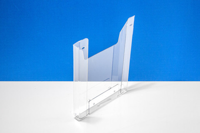 Карман буклетница А4 верт Н=275, 1,5 ПЭТ 20мм, 1,5 ПЭТ