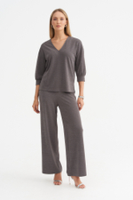 Серые нарядные брюки Тамбовчанка