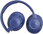 Наушники JBL Tune 730BT, Bluetooth, накладные, синий [jblt730btblu]