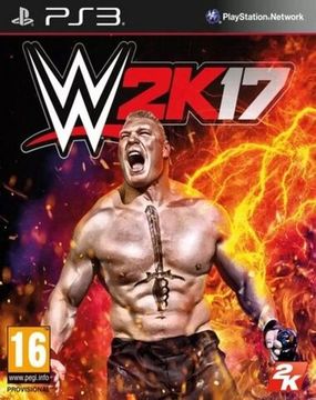 PS3 WWE 2K17 (Б/У, Английская версия, BLES-02239)