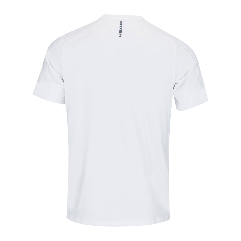 Мужское теннисное поло HEAD T-Shirt Men - White, Light Green