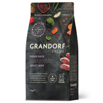 Сухой корм Grandorf Fresh с мясом утки и бататом для собак мелких пород 1 кг (Грандорф Фрэш)