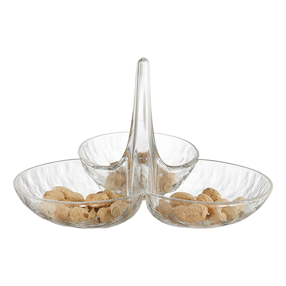 Набор менажниц из акрила arctic, прозрачный, 2 шт.