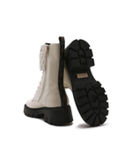 Кожаные ботильоны sery Guess - кремовый(FL7SER LEA10)