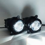 WD-068 / Противотуманные фары светодиодные автомобильные LED ЛИНЗЫ, туманки ГАЗель Бизнес / Соболь, 80Вт 12В , led дхо для авто Лада / лед ПТФ Соболь, (2 шт. / комплект) K-3