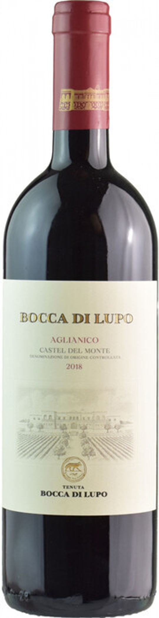 Вино Tormaresca Bocca di Lupo Castel del Monte DOC, 0,75 л.