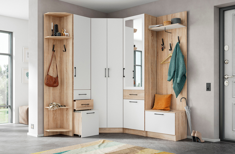 Прихожая Денвер. Комплект 1