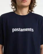 Футболка Postaments Basic темно-синяя