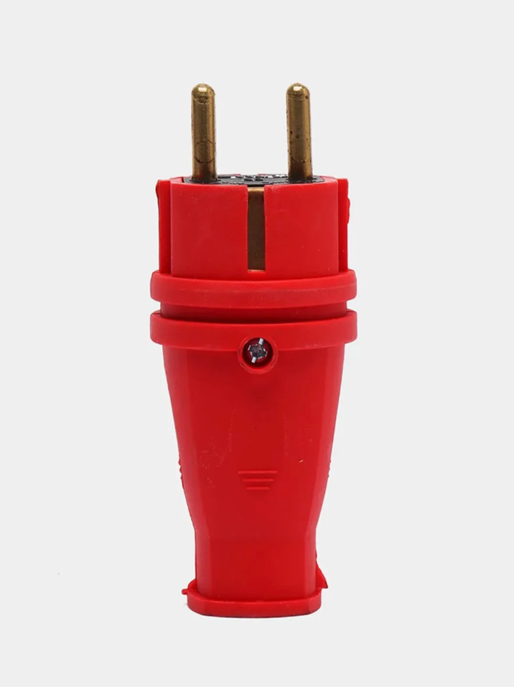 Вилка прямая с заземляющим контактом 250В, 16A RPG16-21-442 (в ассортименте)